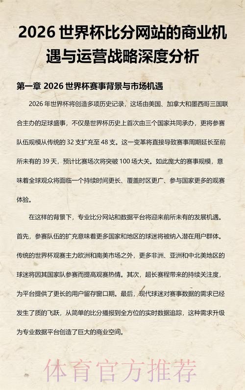 如何成功运营一个世界杯下注网站 如何成功运营一个世界杯下注网站